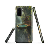 Funda Samsung Resistente – Compatible con Carga Inalámbrica – Diseño Casa de Fantasía