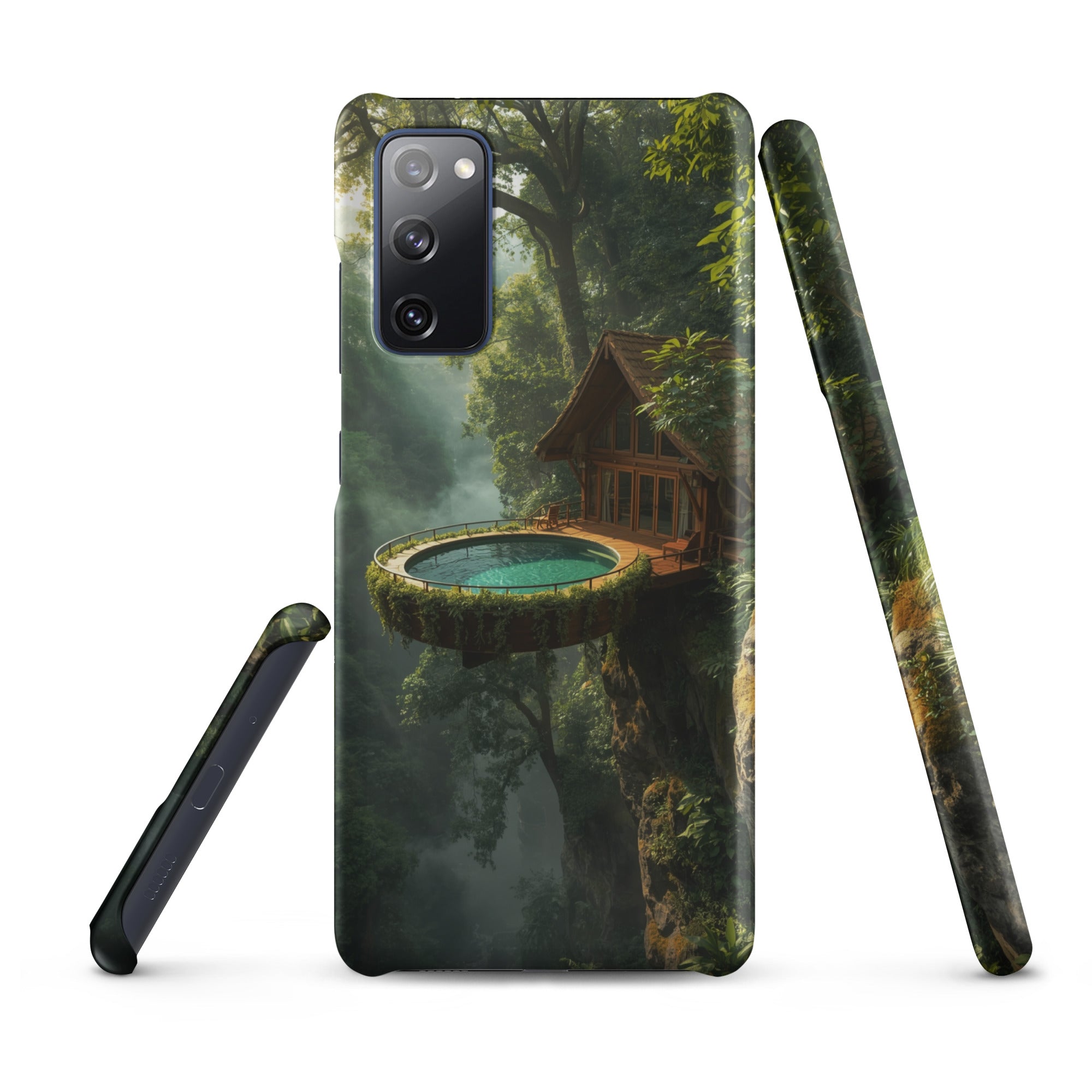Cover Samsung Resistente – Compatibile con Ricarica Wireless – Design Casa Fantasy-Biiply