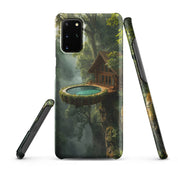 Cover Samsung Resistente – Compatibile con Ricarica Wireless – Design Casa Fantasy-Biiply