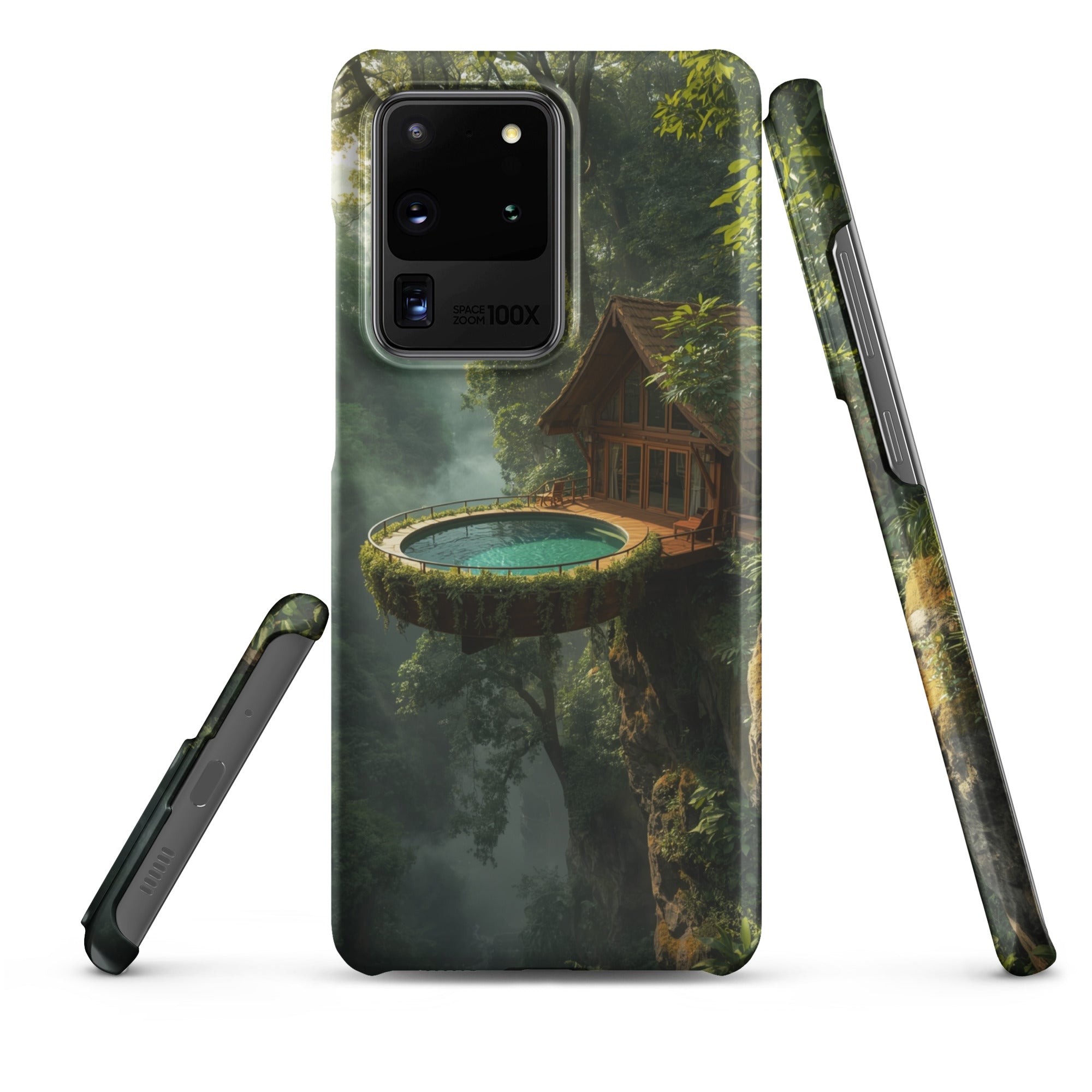 Cover Samsung Resistente – Compatibile con Ricarica Wireless – Design Casa Fantasy-Biiply