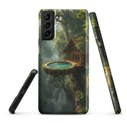 Cover Samsung Resistente – Compatibile con Ricarica Wireless – Design Casa Fantasy-Biiply