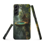 Cover Samsung Resistente – Compatibile con Ricarica Wireless – Design Casa Fantasy-Biiply