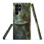 Cover Samsung Resistente – Compatibile con Ricarica Wireless – Design Casa Fantasy-Biiply