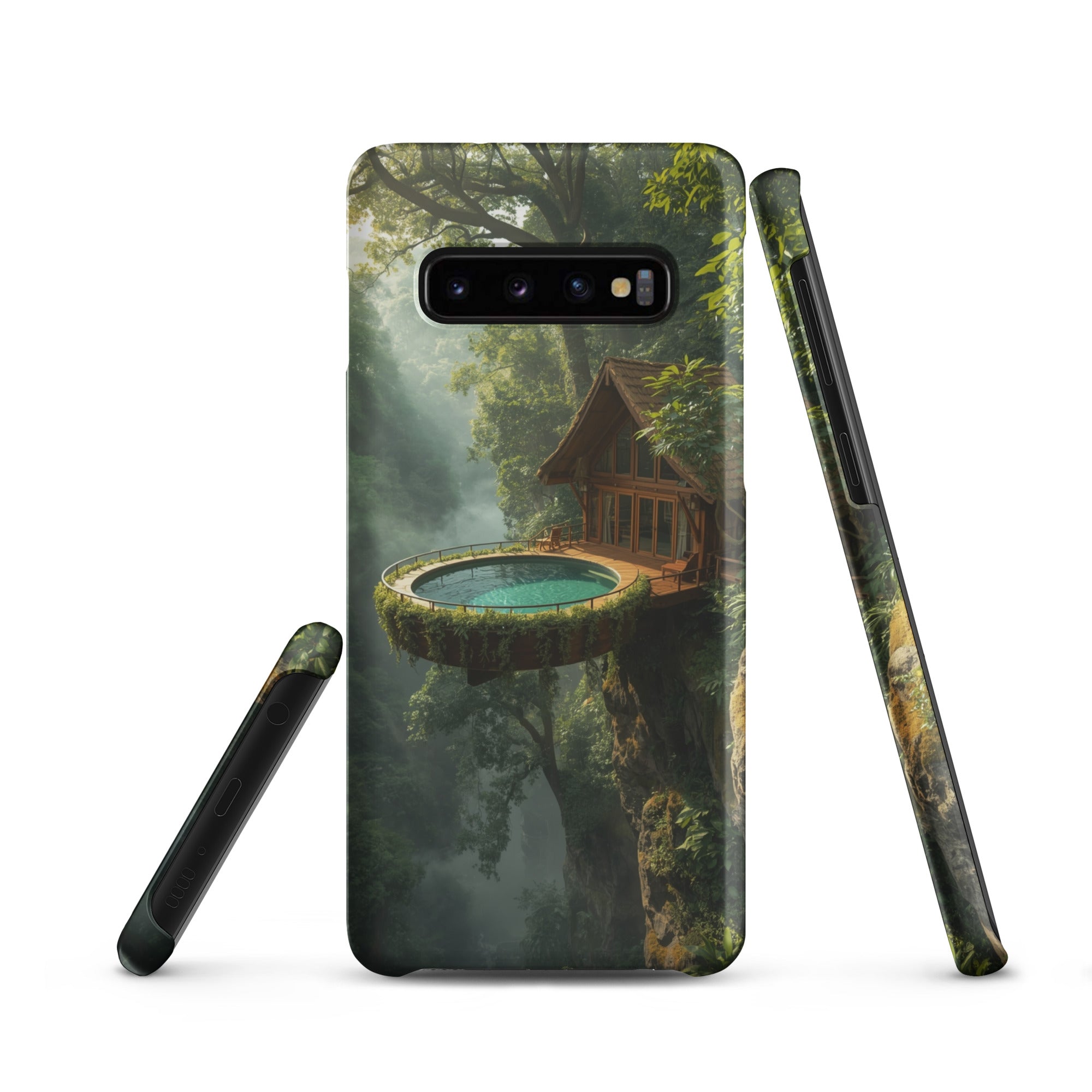 Cover Samsung Resistente – Compatibile con Ricarica Wireless – Design Casa Fantasy-Biiply