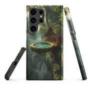 Cover Samsung Resistente – Compatibile con Ricarica Wireless – Design Casa Fantasy-Biiply