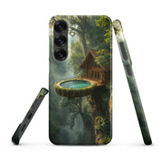 Cover Samsung Resistente – Compatibile con Ricarica Wireless – Design Casa Fantasy-Biiply