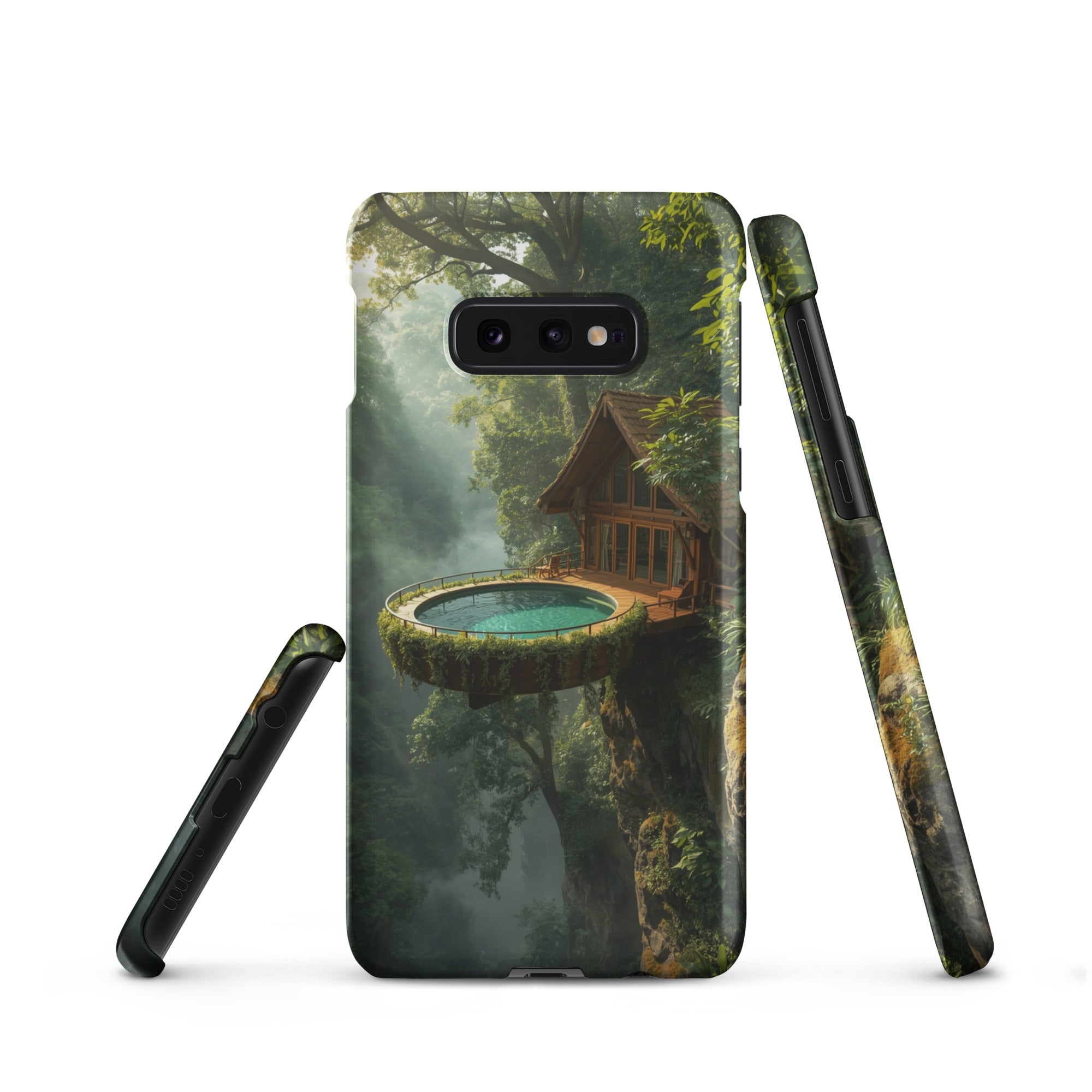 Cover Samsung Resistente – Compatibile con Ricarica Wireless – Design Casa Fantasy-Biiply