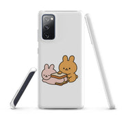 Cover Samsung Resistente – Compatibile con Ricarica Wireless – Design Conigli Kawaii-Biiply