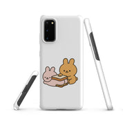 Cover Samsung Resistente – Compatibile con Ricarica Wireless – Design Conigli Kawaii-Biiply