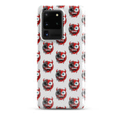 Cover Samsung Resistente – Compatibile con Ricarica Wireless – Design Dead Devil Face-Biiply