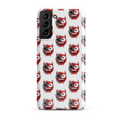 Cover Samsung Resistente – Compatibile con Ricarica Wireless – Design Dead Devil Face-Biiply