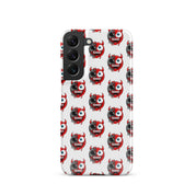 Cover Samsung Resistente – Compatibile con Ricarica Wireless – Design Dead Devil Face-Biiply