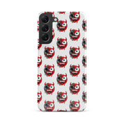 Cover Samsung Resistente – Compatibile con Ricarica Wireless – Design Dead Devil Face-Biiply