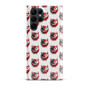 Cover Samsung Resistente – Compatibile con Ricarica Wireless – Design Dead Devil Face-Biiply