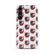 Cover Samsung Resistente – Compatibile con Ricarica Wireless – Design Dead Devil Face-Biiply