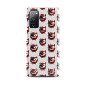 Cover Samsung Resistente – Compatibile con Ricarica Wireless – Design Dead Devil Face-Biiply