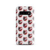 Cover Samsung Resistente – Compatibile con Ricarica Wireless – Design Dead Devil Face-Biiply