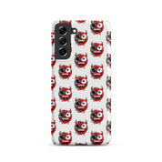 Cover Samsung Resistente – Compatibile con Ricarica Wireless – Design Dead Devil Face-Biiply