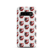 Cover Samsung Resistente – Compatibile con Ricarica Wireless – Design Dead Devil Face-Biiply