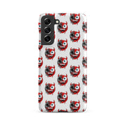 Cover Samsung Resistente – Compatibile con Ricarica Wireless – Design Dead Devil Face-Biiply