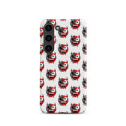 Cover Samsung Resistente – Compatibile con Ricarica Wireless – Design Dead Devil Face-Biiply