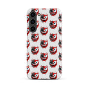 Cover Samsung Resistente – Compatibile con Ricarica Wireless – Design Dead Devil Face-Biiply
