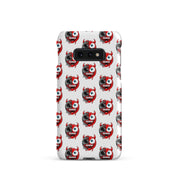 Cover Samsung Resistente – Compatibile con Ricarica Wireless – Design Dead Devil Face-Biiply