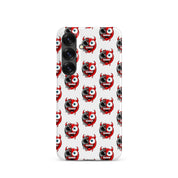 Cover Samsung Resistente – Compatibile con Ricarica Wireless – Design Dead Devil Face-Biiply