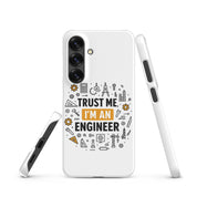 Cover Samsung Resistente – Compatibile con Ricarica Wireless – Design Fidati Di me sono un ingegnere-Biiply