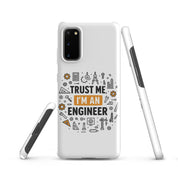 Cover Samsung Resistente – Compatibile con Ricarica Wireless – Design Fidati Di me sono un ingegnere-Biiply