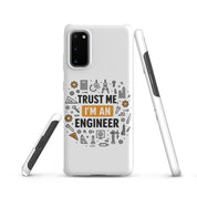 Cover Samsung Resistente – Compatibile con Ricarica Wireless – Design Fidati Di me sono un ingegnere-Biiply