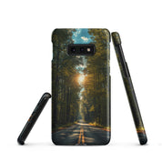 Cover Samsung Resistente – Compatibile con Ricarica Wireless – Design Green Road-Biiply