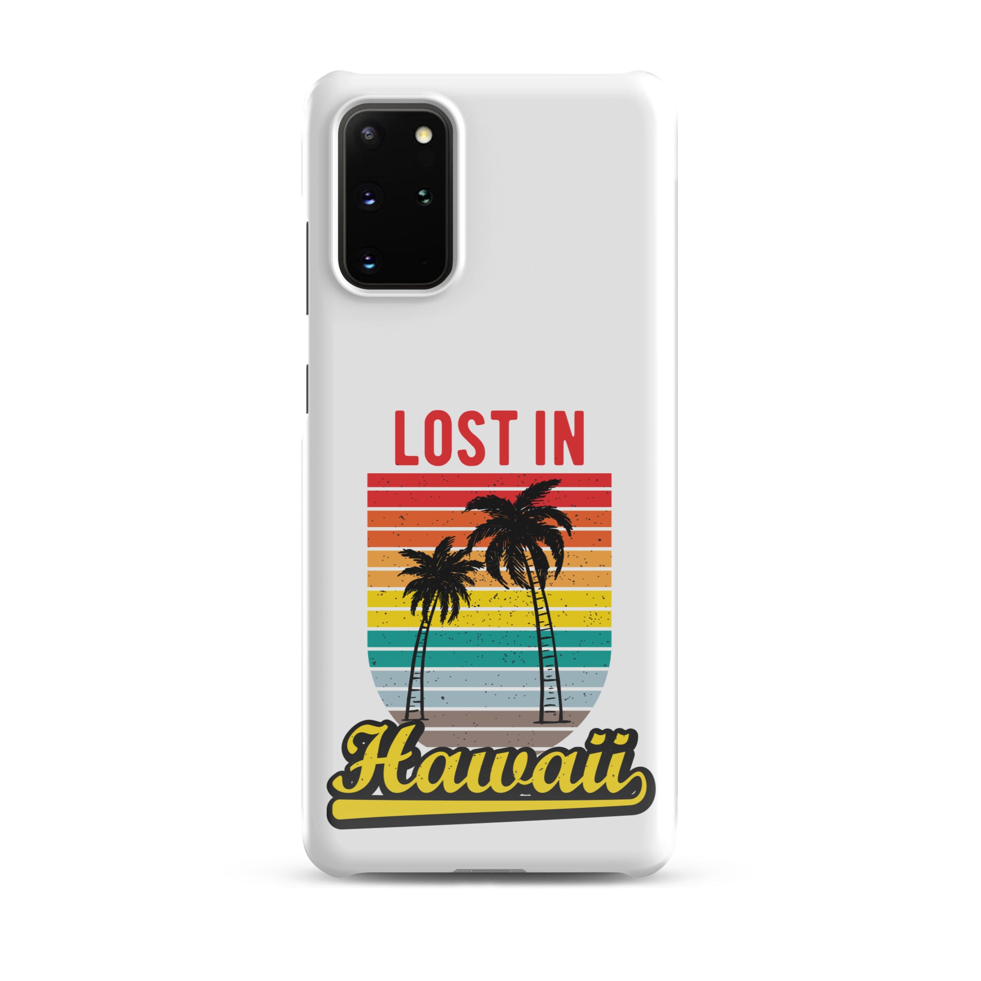 Cover Samsung Resistente – Compatibile con Ricarica Wireless – Design Lost in Hawaii-Biiply