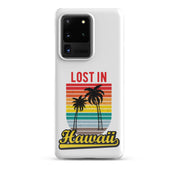 Cover Samsung Resistente – Compatibile con Ricarica Wireless – Design Lost in Hawaii-Biiply