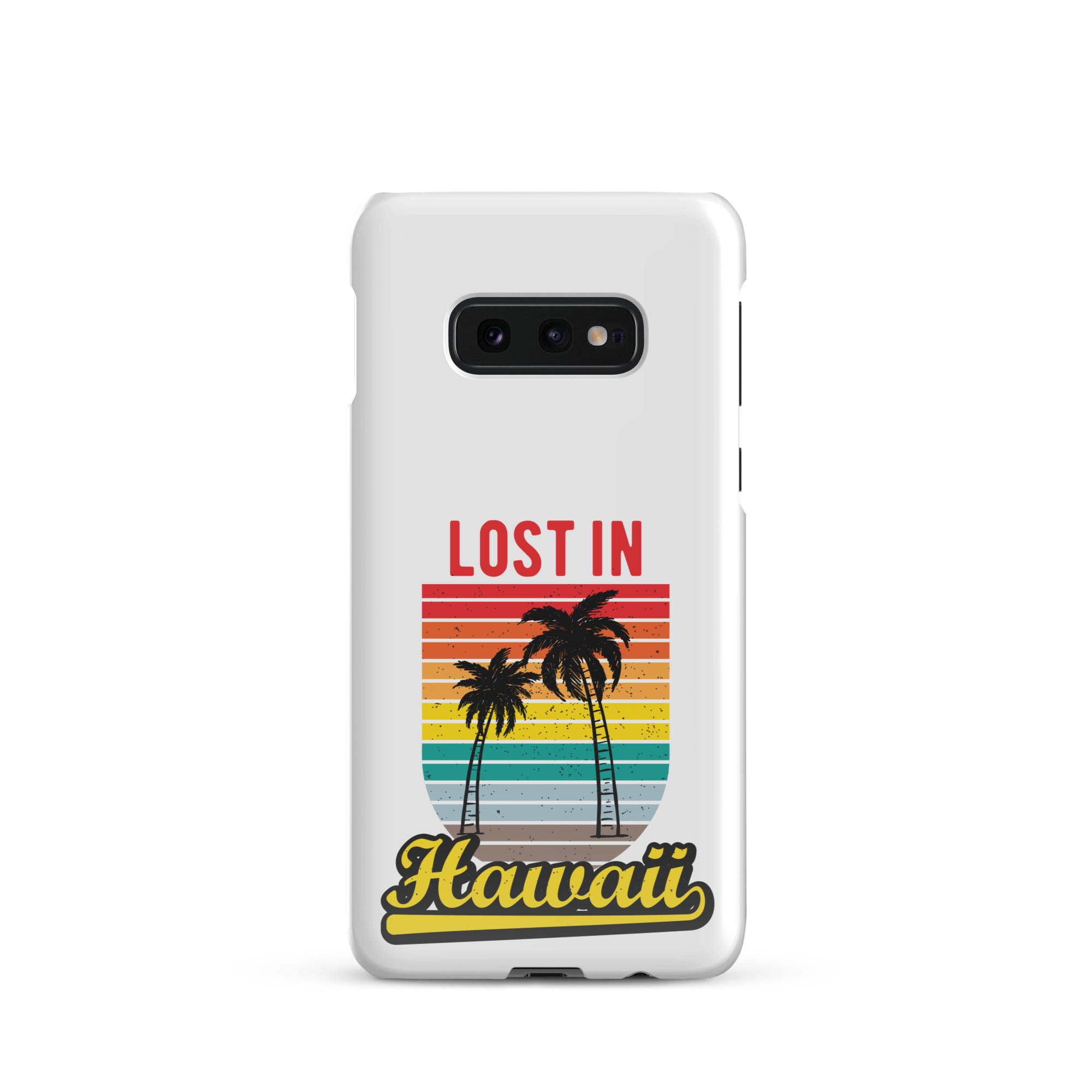 Cover Samsung Resistente – Compatibile con Ricarica Wireless – Design Lost in Hawaii-Biiply