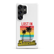 Cover Samsung Resistente – Compatibile con Ricarica Wireless – Design Lost in Hawaii-Biiply