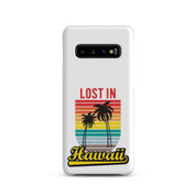 Cover Samsung Resistente – Compatibile con Ricarica Wireless – Design Lost in Hawaii-Biiply