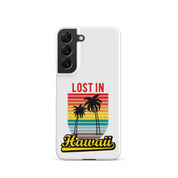 Cover Samsung Resistente – Compatibile con Ricarica Wireless – Design Lost in Hawaii-Biiply