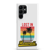 Cover Samsung Resistente – Compatibile con Ricarica Wireless – Design Lost in Hawaii-Biiply