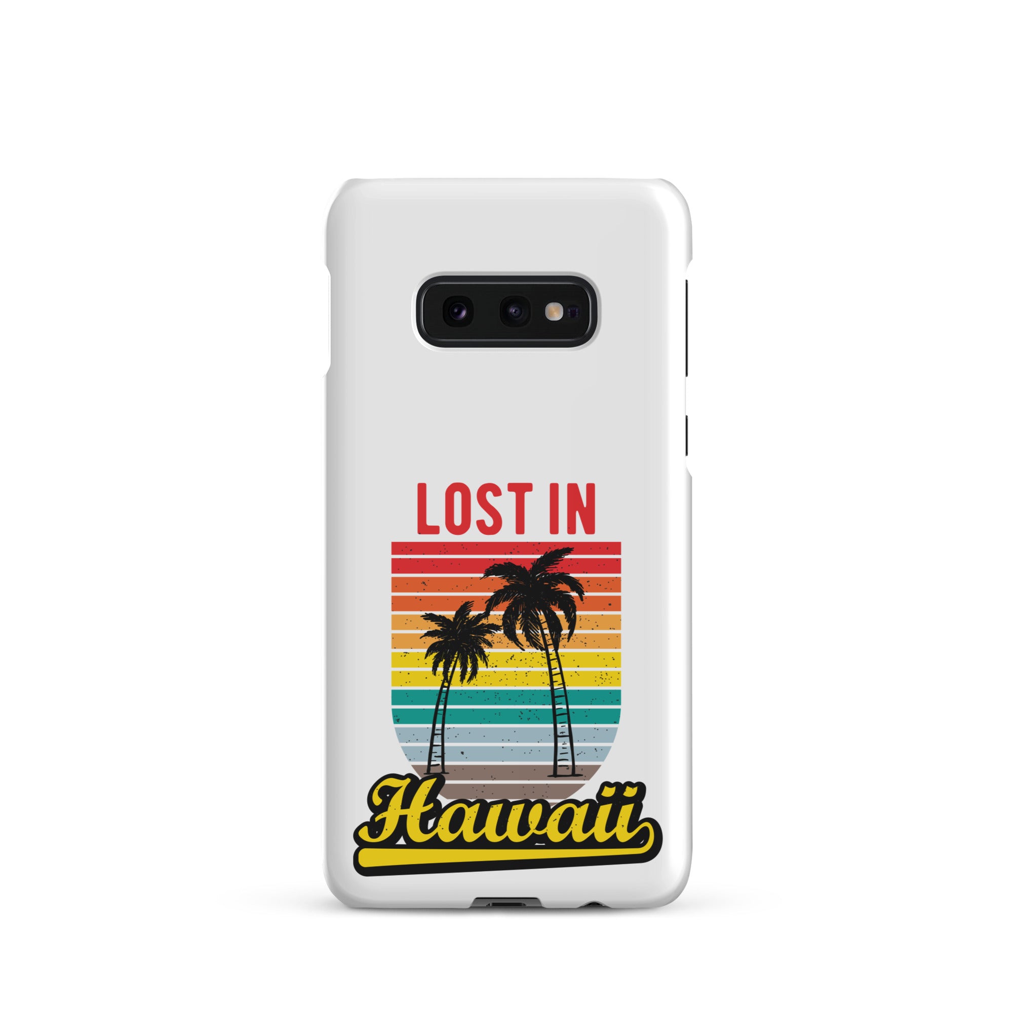 Cover Samsung Resistente – Compatibile con Ricarica Wireless – Design Lost in Hawaii-Biiply