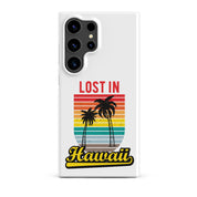 Cover Samsung Resistente – Compatibile con Ricarica Wireless – Design Lost in Hawaii-Biiply