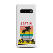 Cover Samsung Resistente – Compatibile con Ricarica Wireless – Design Lost in Hawaii-Biiply