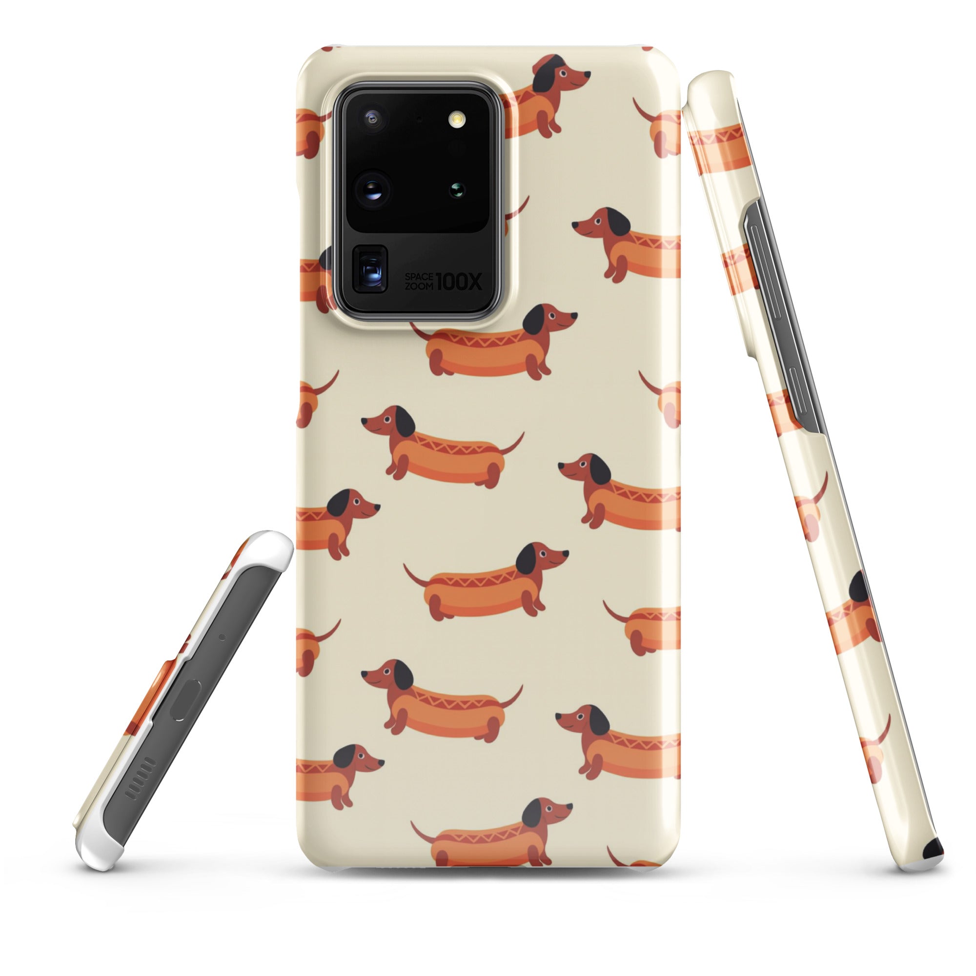 Cover Samsung Resistente – Compatibile con Ricarica Wireless – Design Multi HotDog-Biiply