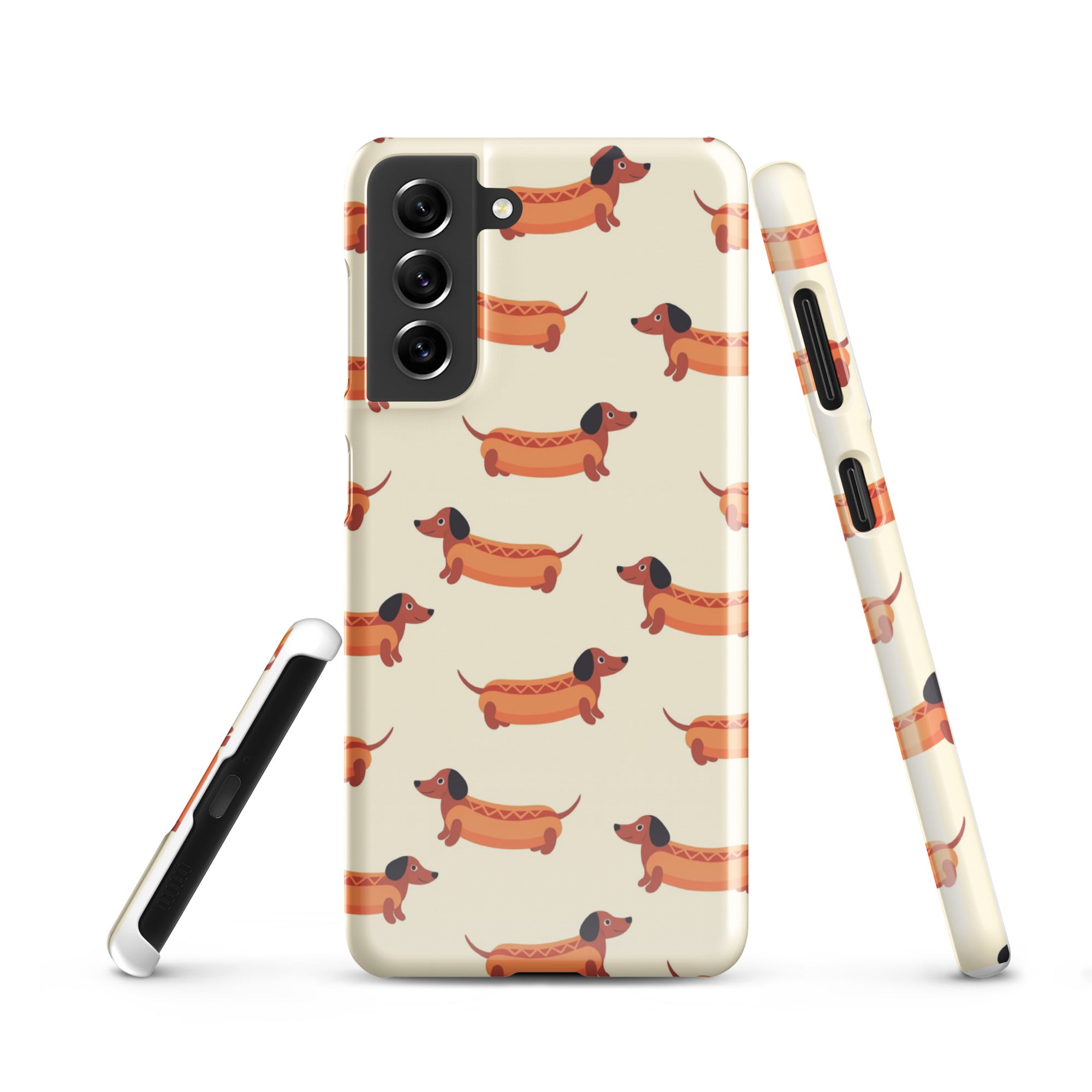 Cover Samsung Resistente – Compatibile con Ricarica Wireless – Design Multi HotDog-Biiply