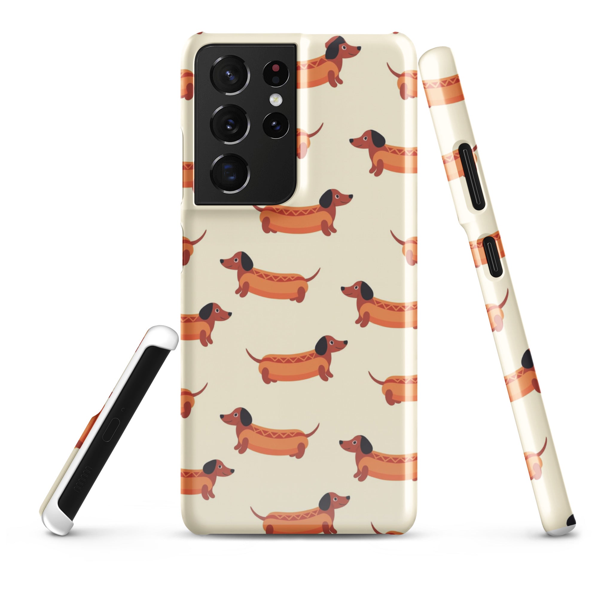 Cover Samsung Resistente – Compatibile con Ricarica Wireless – Design Multi HotDog-Biiply