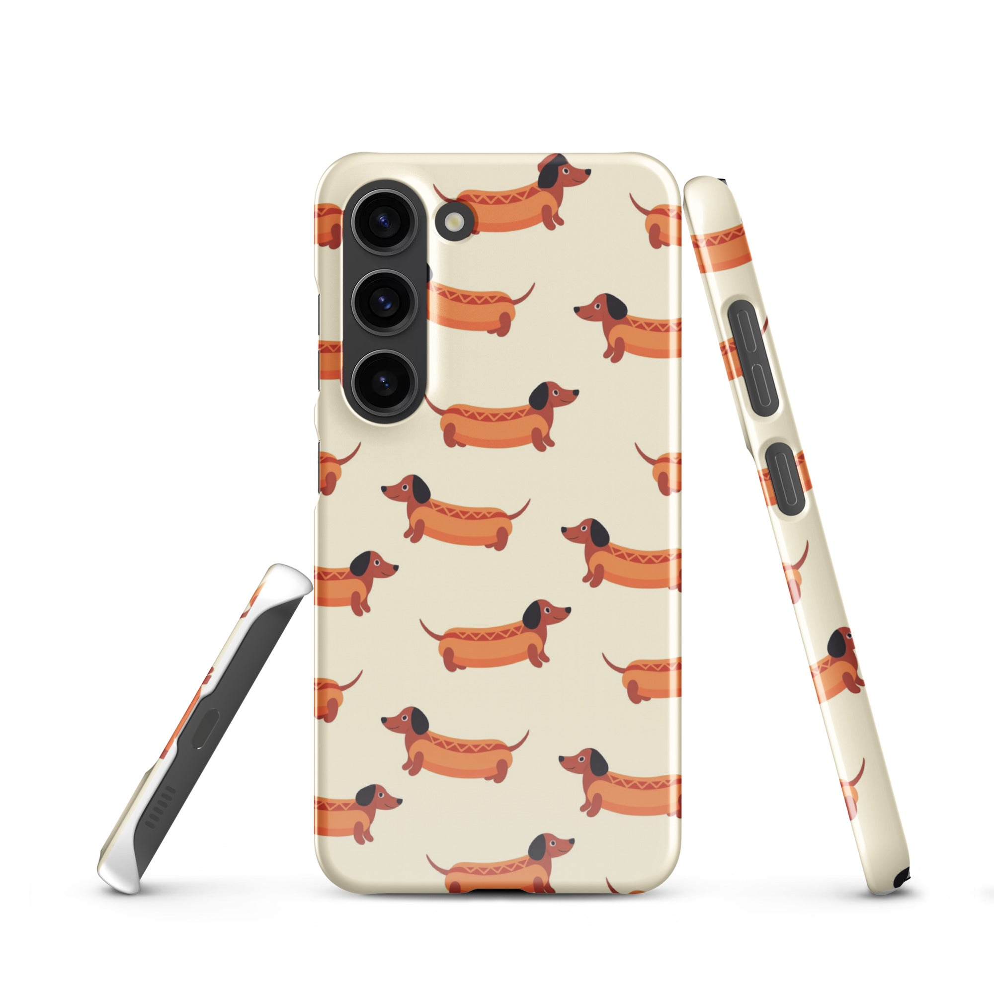 Cover Samsung Resistente – Compatibile con Ricarica Wireless – Design Multi HotDog-Biiply