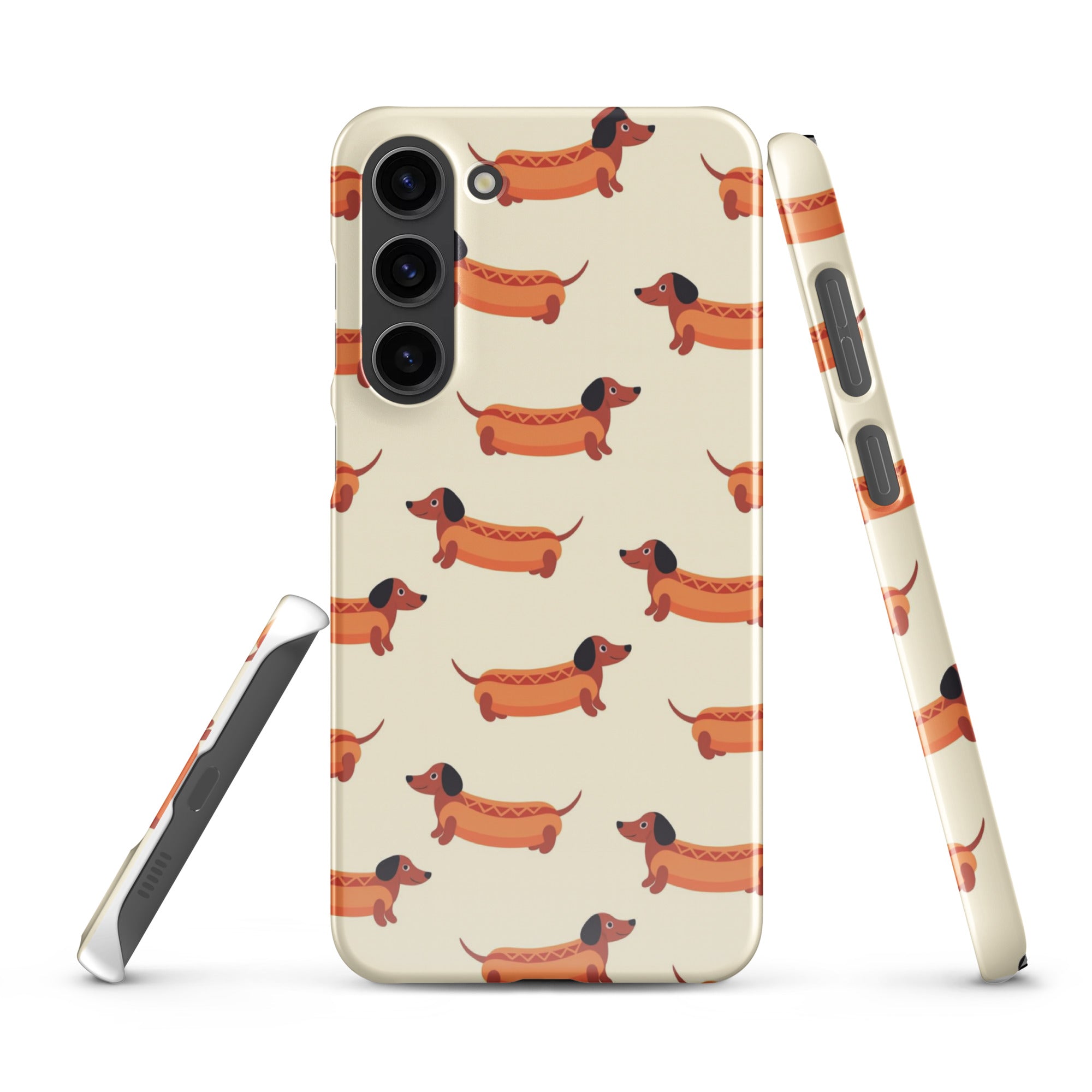 Cover Samsung Resistente – Compatibile con Ricarica Wireless – Design Multi HotDog-Biiply