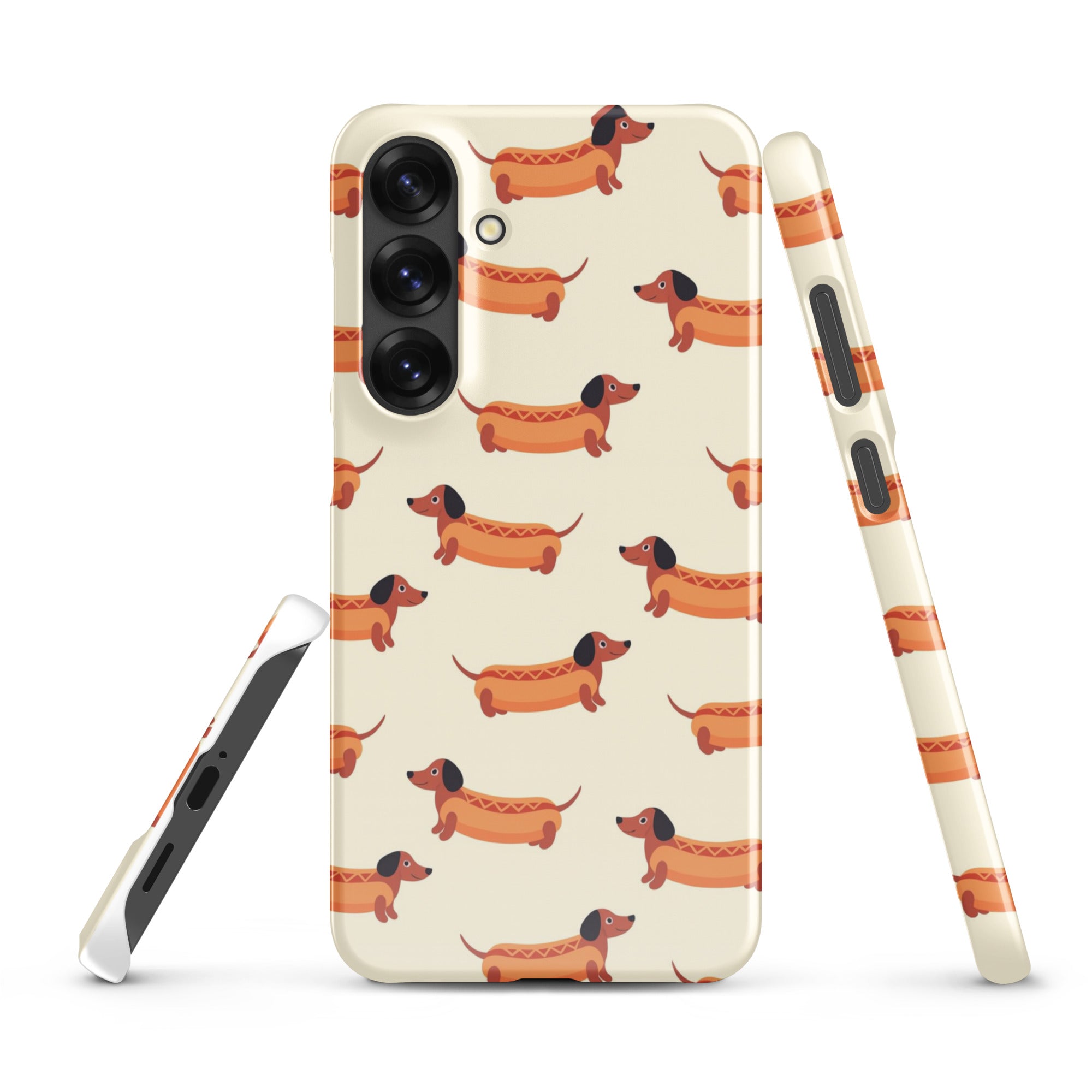 Cover Samsung Resistente – Compatibile con Ricarica Wireless – Design Multi HotDog-Biiply
