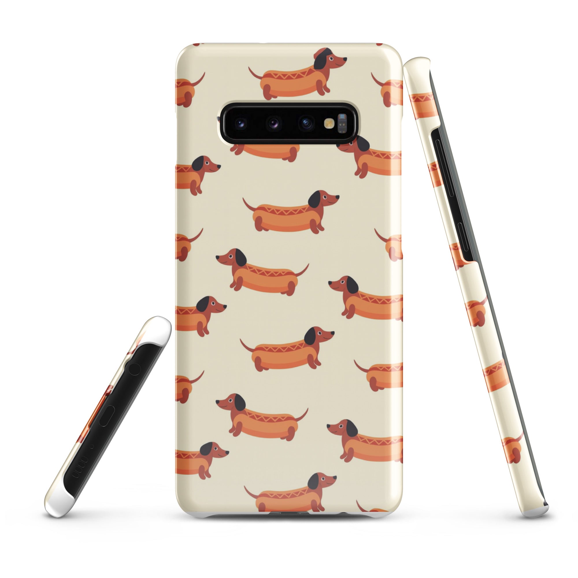 Cover Samsung Resistente – Compatibile con Ricarica Wireless – Design Multi HotDog-Biiply