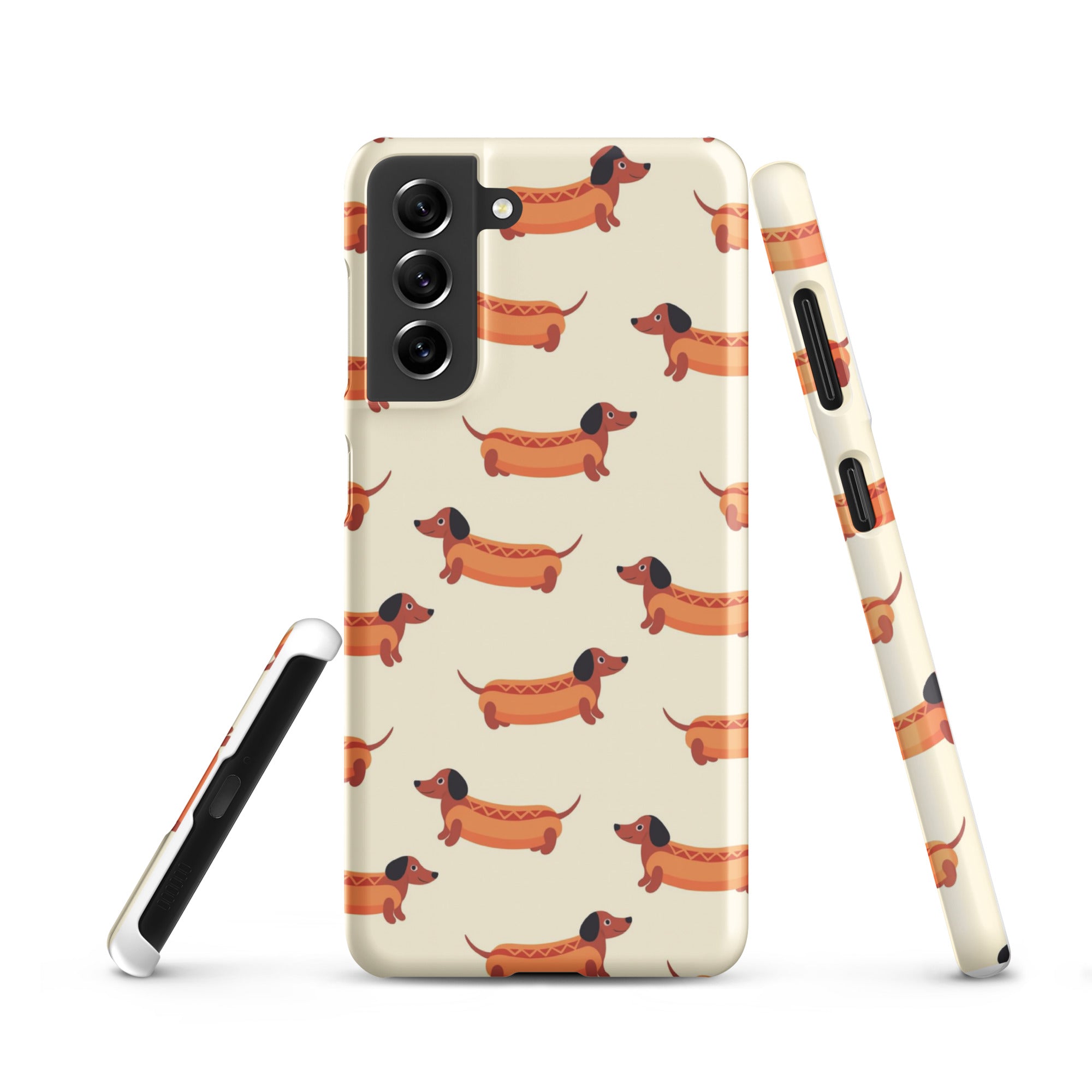 Cover Samsung Resistente – Compatibile con Ricarica Wireless – Design Multi HotDog-Biiply